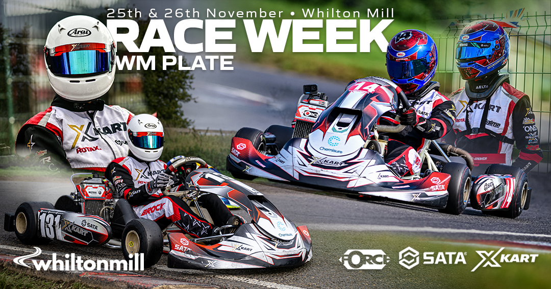 Race week at the Whilton Mill WM Plate. Image graphic design by on track marketing OTM